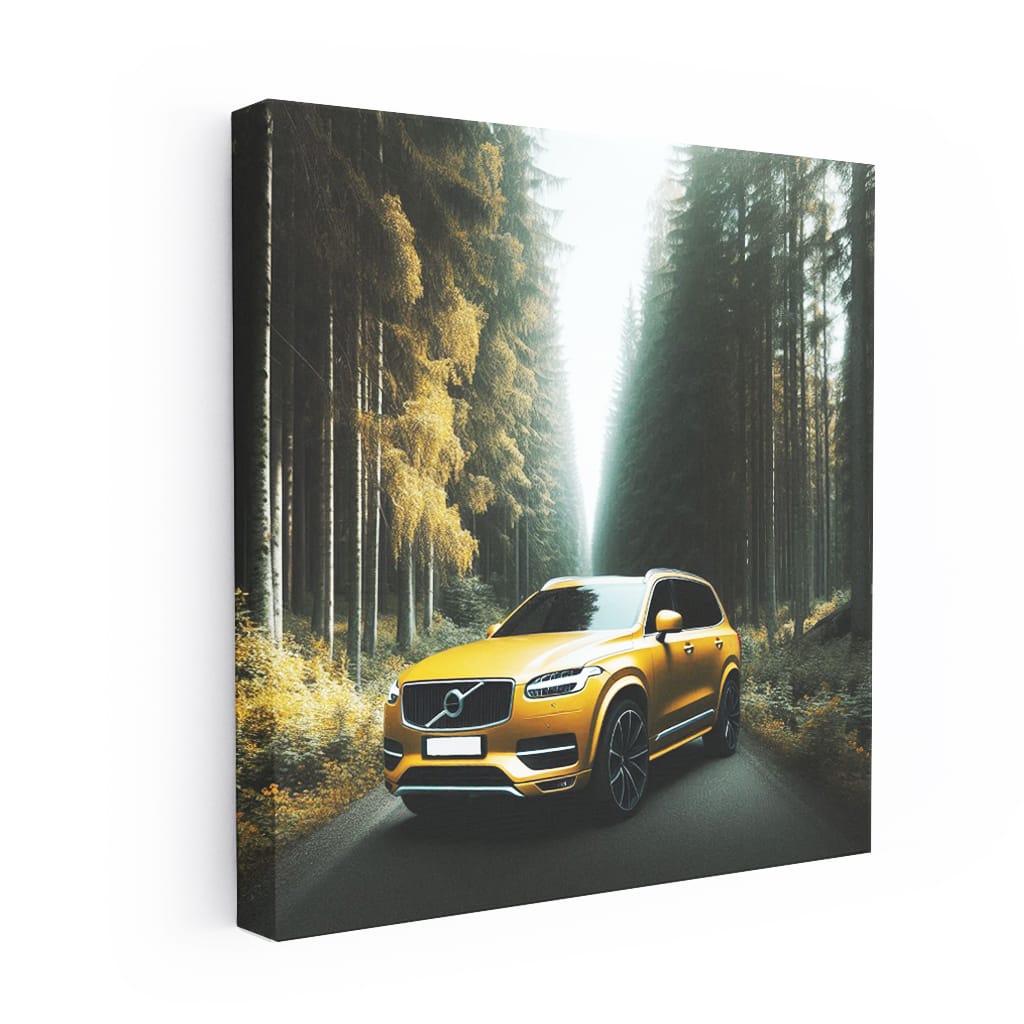 Volvo XC90 in Forest - Adventure Awaits in Luxury
