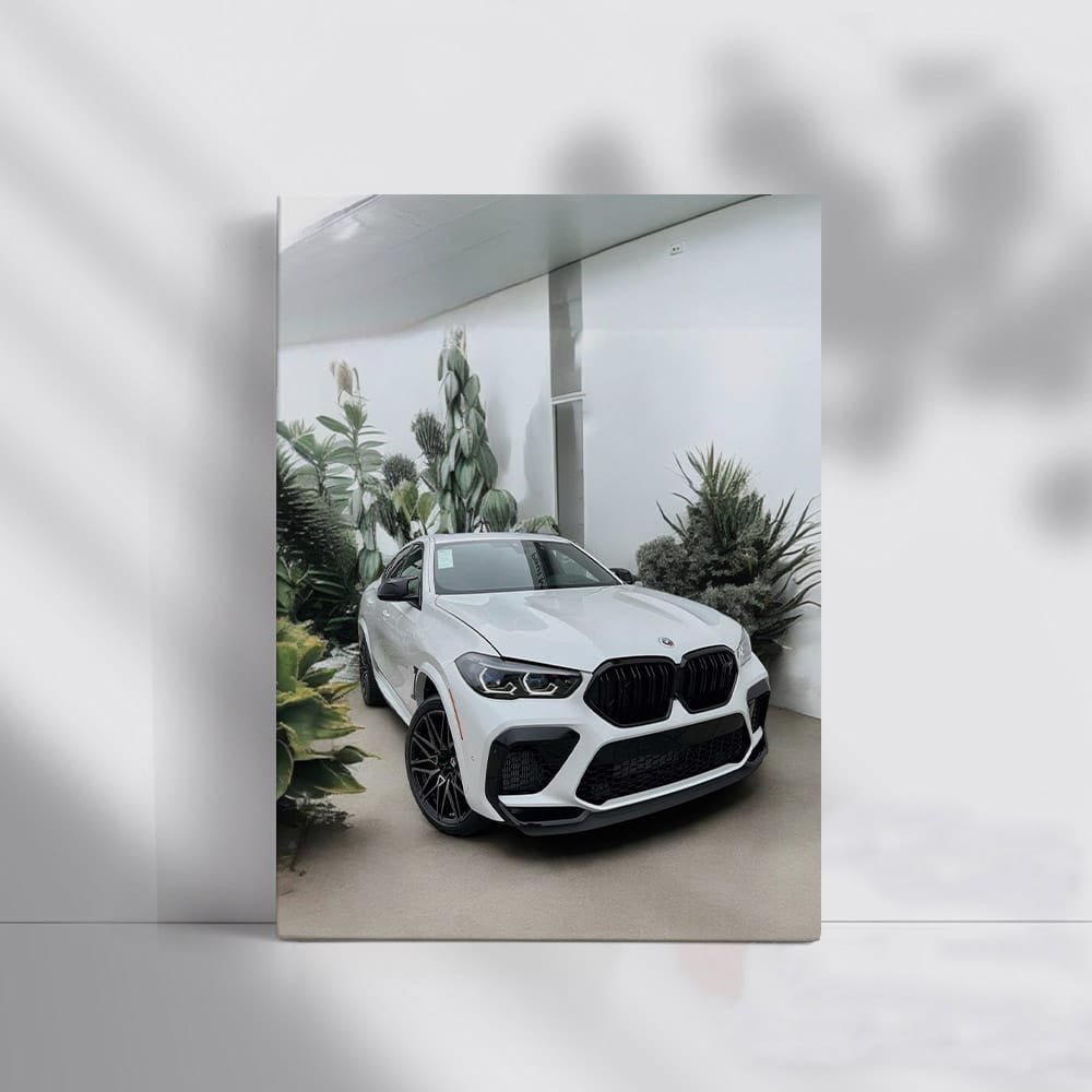 White BMW X6 M Competition 4.4L - Power Meets Elegance - EnjoyStore
