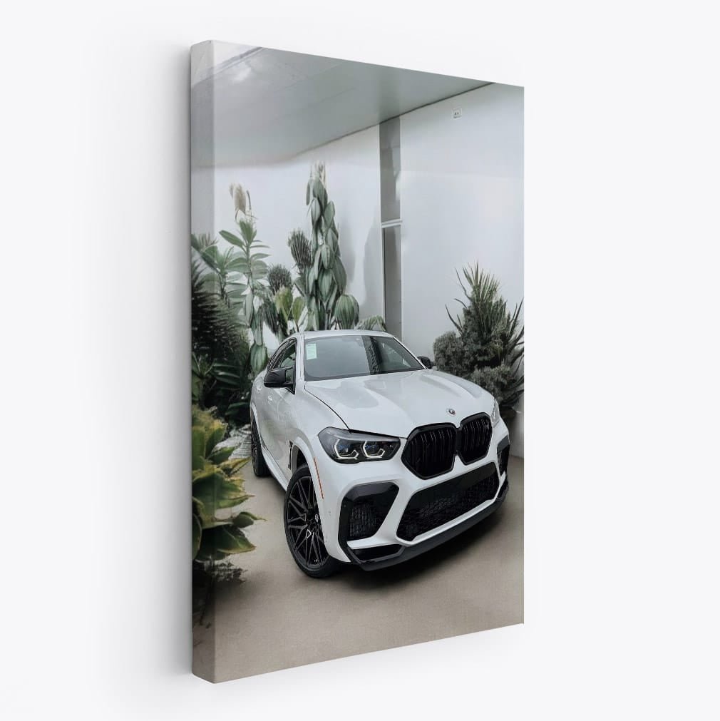 White BMW X6 M Competition 4.4L - Power Meets Elegance - EnjoyStore