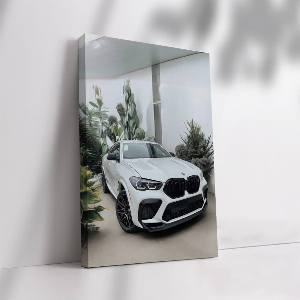 White BMW X6 M Competition 4.4L - Power Meets Elegance - EnjoyStore